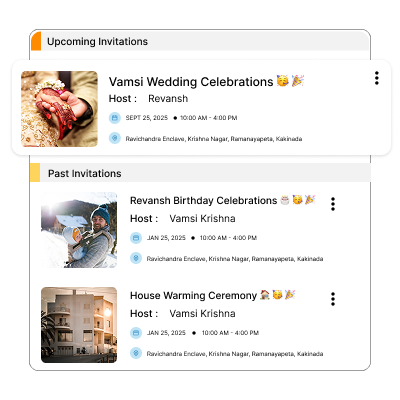 Multiple Event Support